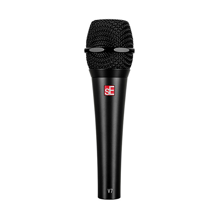 V7 premium dynamic vocal mic Black