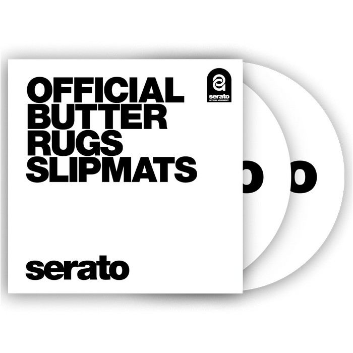 12'' ‘Butter Rug’ Slipmat (White/black logo)