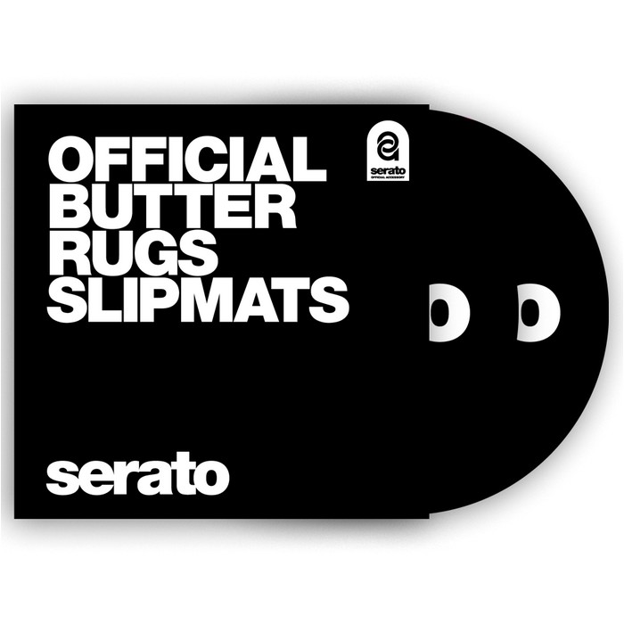 12'‘ 'Butter Rug’ Slipmat (black/white logo)