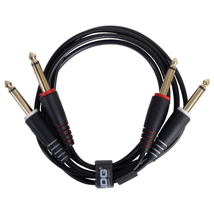 Ultimate Audio Cable Set 1/4'' Jack-1/4'' Jack Black Straight 1,5m
