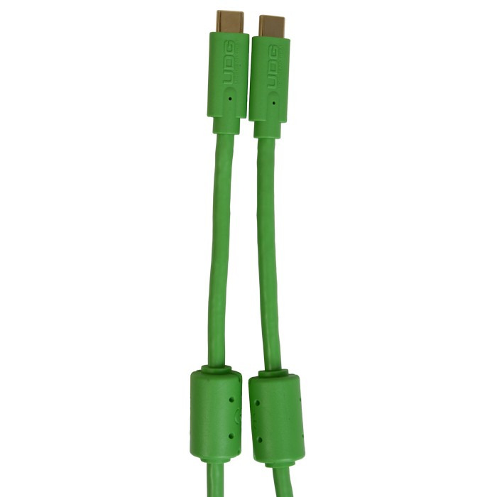 Ultimate Audio Cable USB 3.2 C-C Green Straight 1,5m
