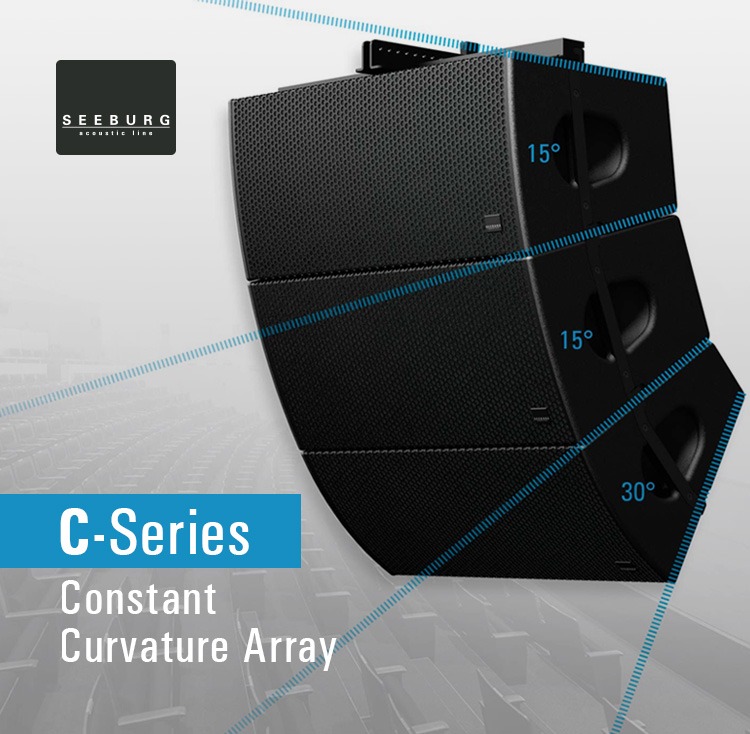 <div><strong>Seeburg Acoustic Line C-Series<br></strong>Constant Curvature Array</div>