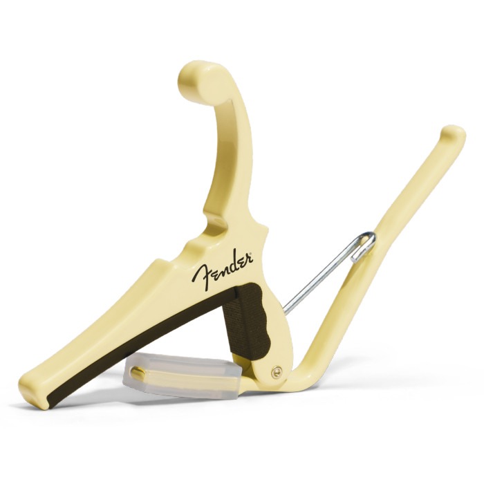 Fender® x Kyser® Quick-Change® Electric Guitar Capo, Olympic White