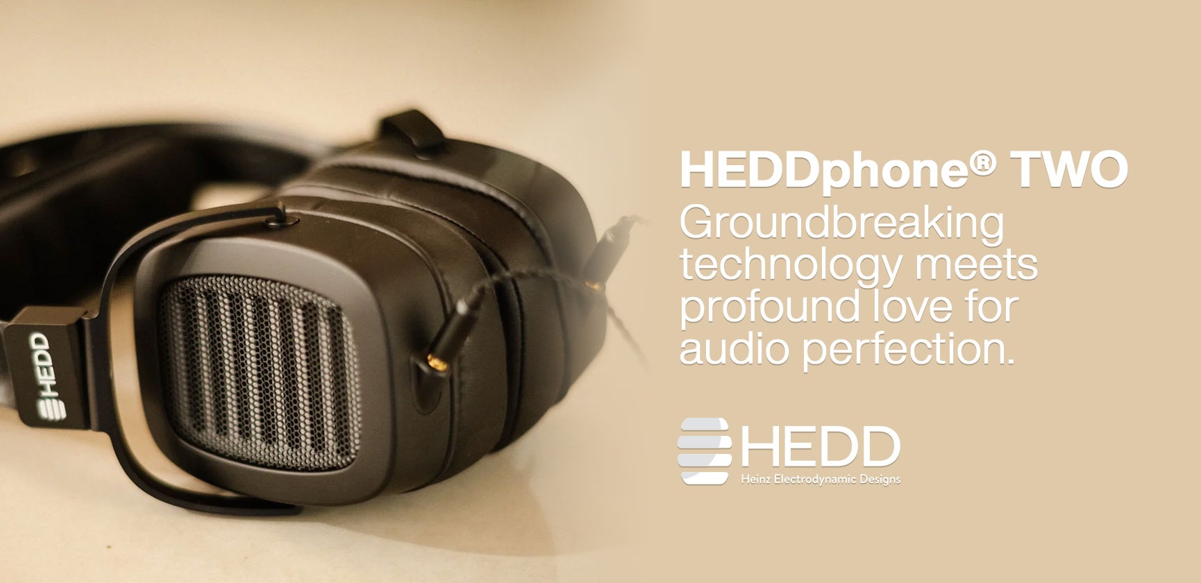 <div>Hedd<br><strong>HEDDphone® TWO</strong><br> Full-Range AMT Headphone</div>