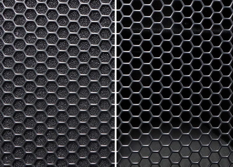 PS1 Front Grille, full size,black fine meshed, foam