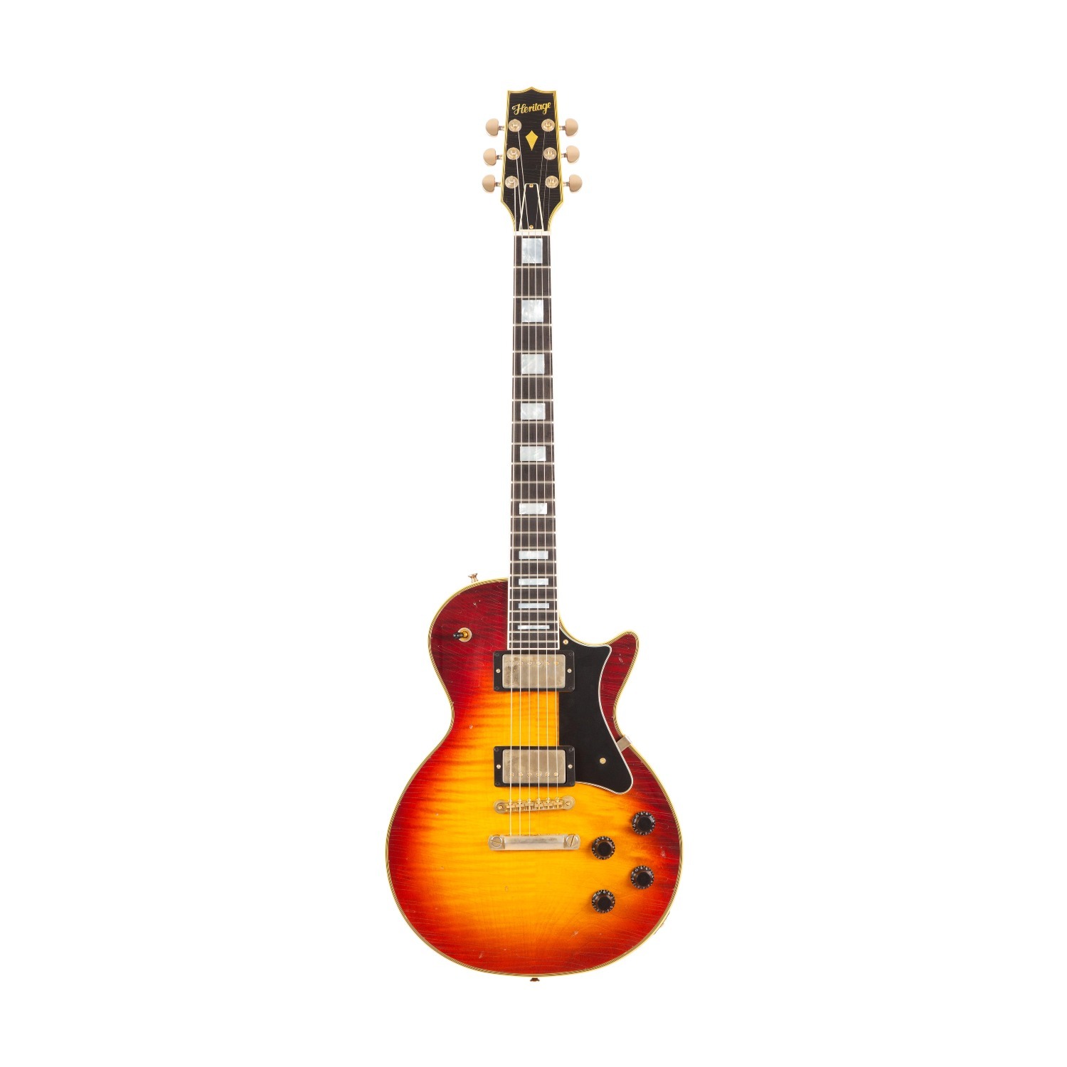 CS Core Collection H-157 Maple Top, Dark Cherry Sunburst Artisan Aged