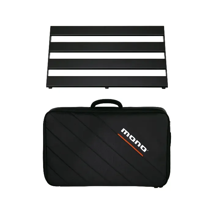 Pedalboard Rail Medium Black + Stealth Tour Accessory Case