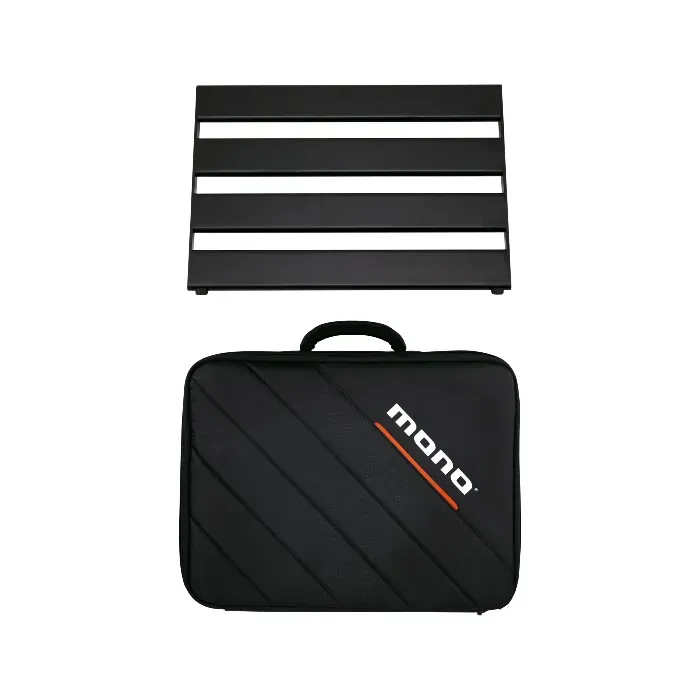 Pedalboard Rail Small, Black +  Stealth Club Accessory Case, Black