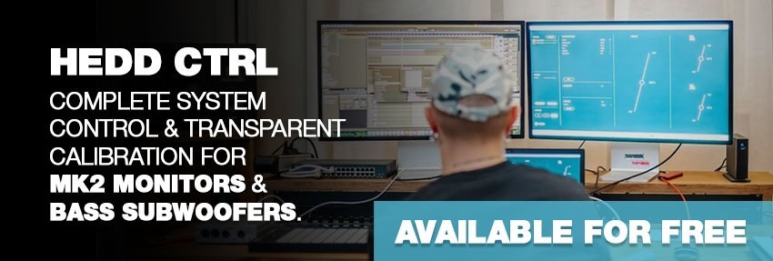 <div>HEDD<strong><br>CTRL</strong><br>Take Full Control of Your Sound</div>