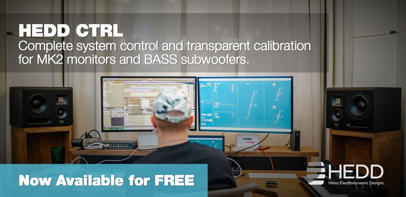 <div>HEDD<strong><br>CTRL</strong><br>Take Full Control of Your Sound</div>