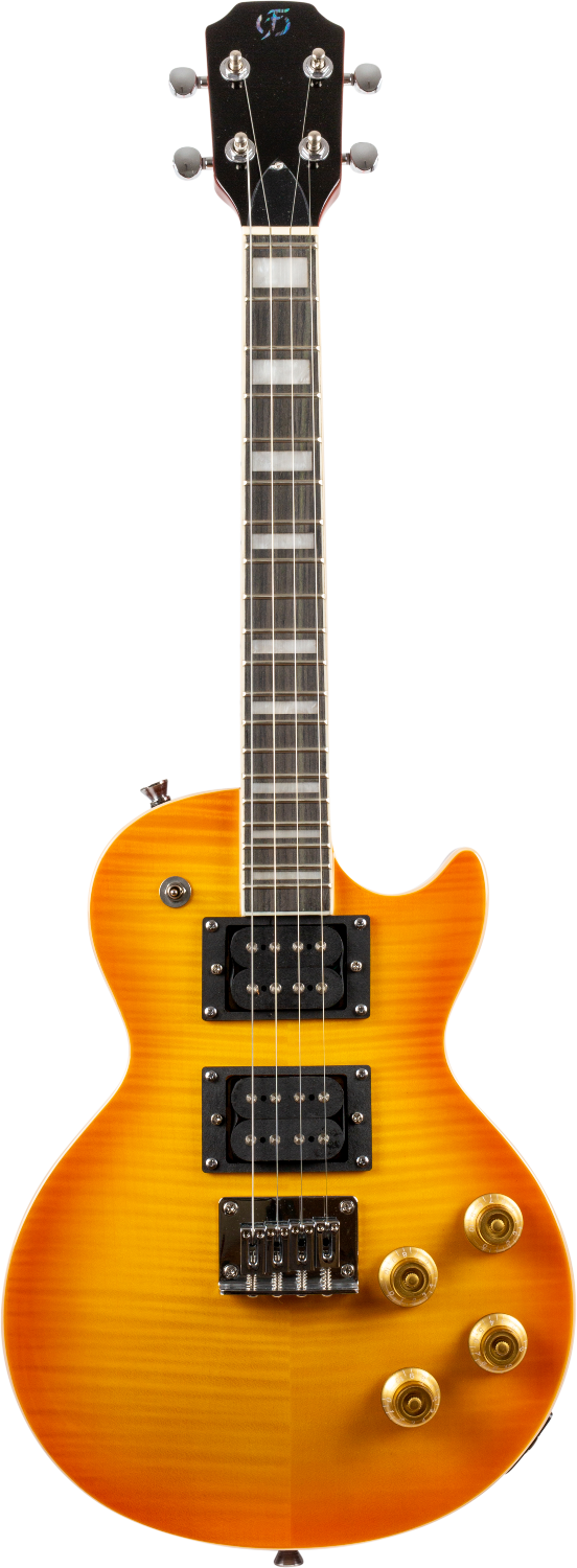 CENTURION TENOR VB, SC-Electric Tenor Uke, Vintage Burst