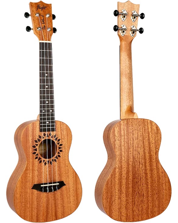 ELISE ECKLUND Sign., Concert Uke, Mahogany