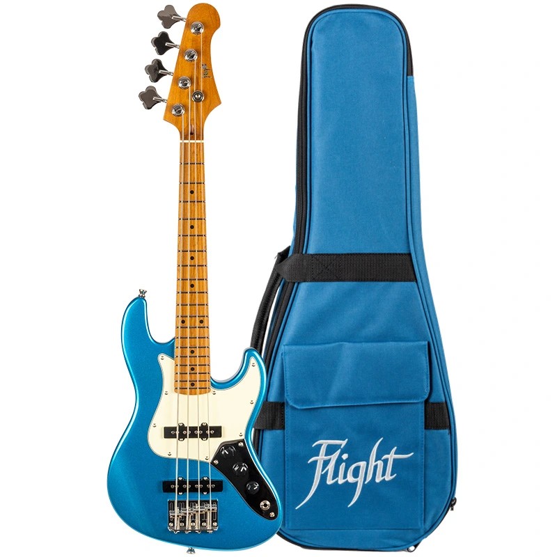 Mini JB Bass LPB, Electric Bass-Uke, Blue