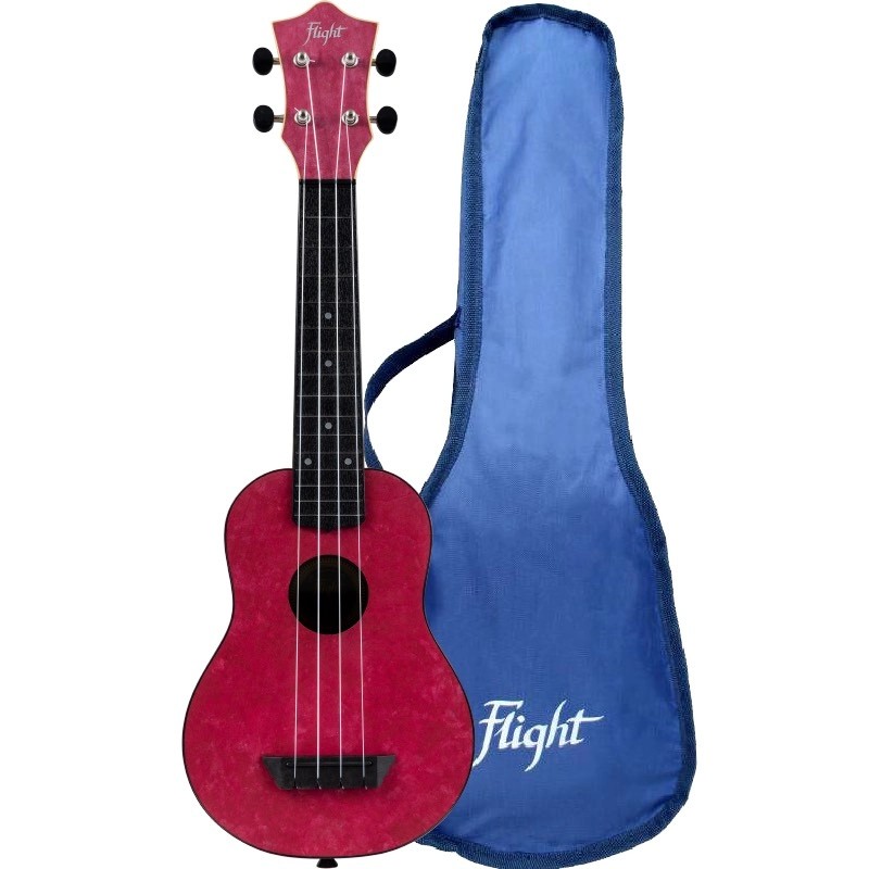 TUS-65 RUBY, Soprano Uke, Red