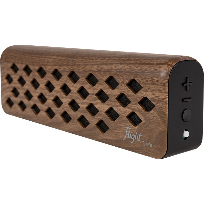 Tiny6 Walnut, 2x3W Bluetooth Uke amplifier,  Walnut