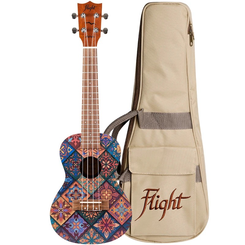 AUC-33 Fusion, Concert Uke, Sapele, Fusion