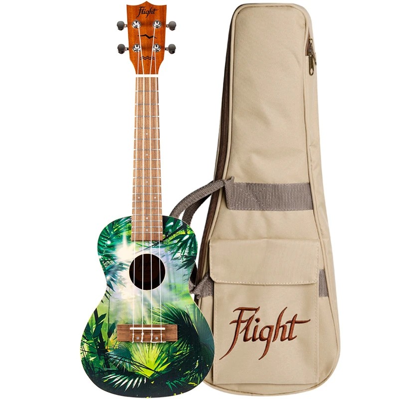 AUC-33 Jungle, Concert Uke, Spruce/Sapele