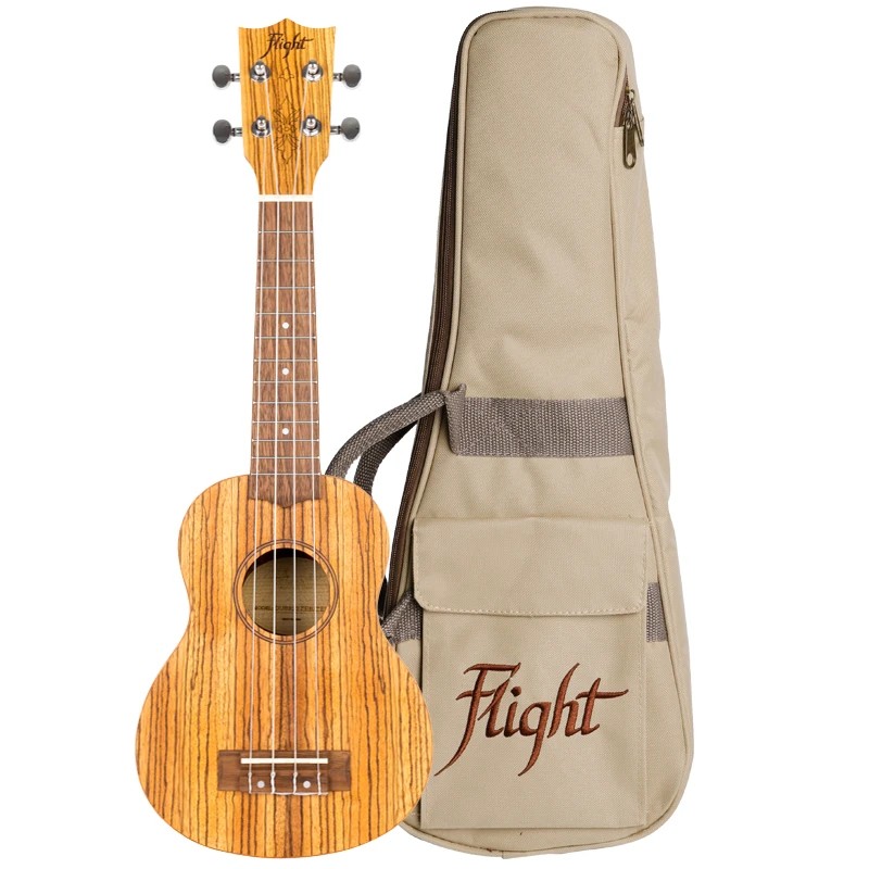 DUS 322 ZEB, Soprano Uke, Zebrano