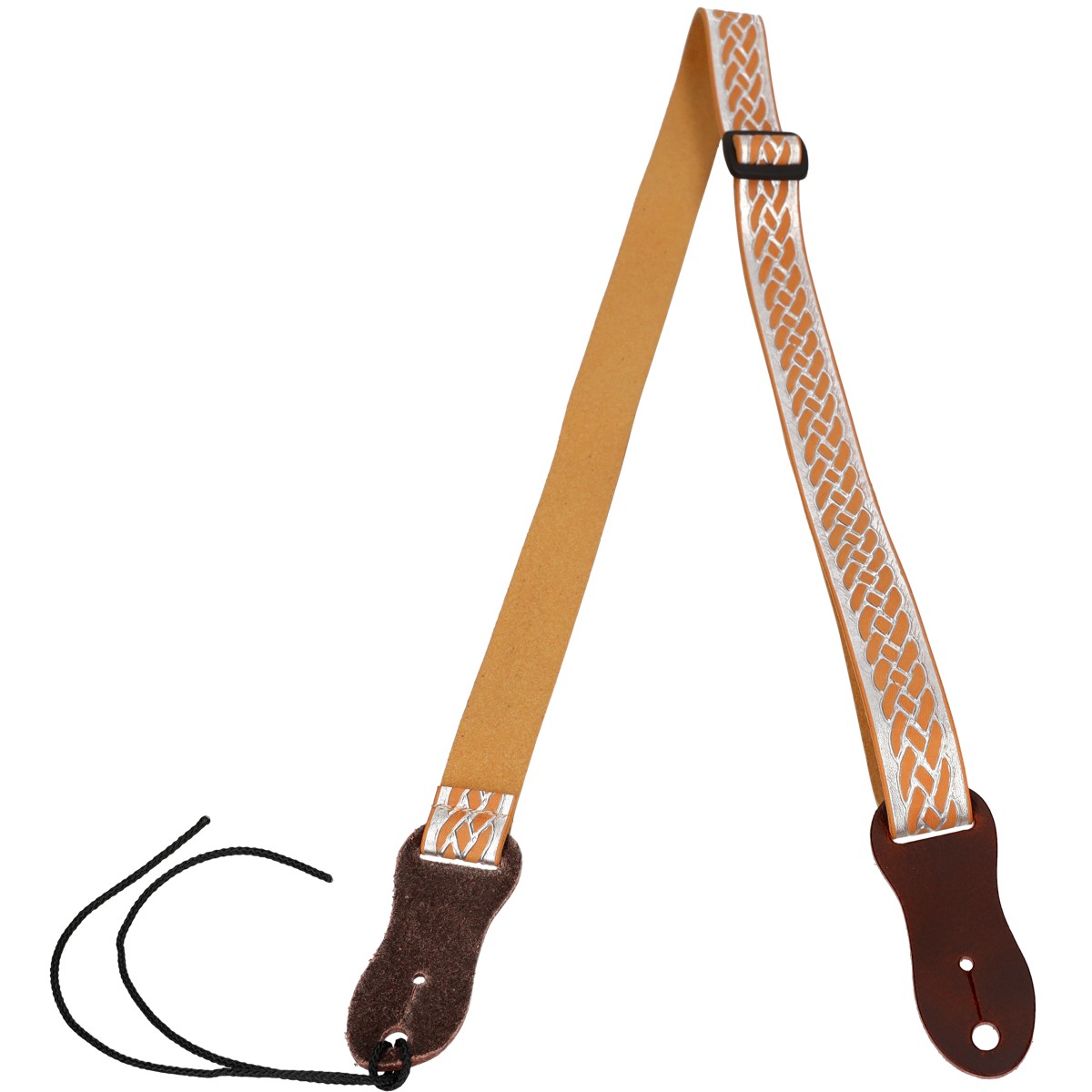 S46 Silver, Uke nubuck strap, EU Handmade, Tan Silver