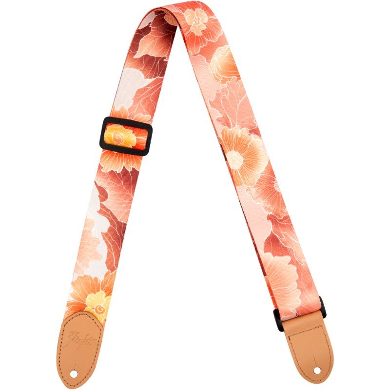 S35 FLOWER, Uke poly/leather-Strap, Flower