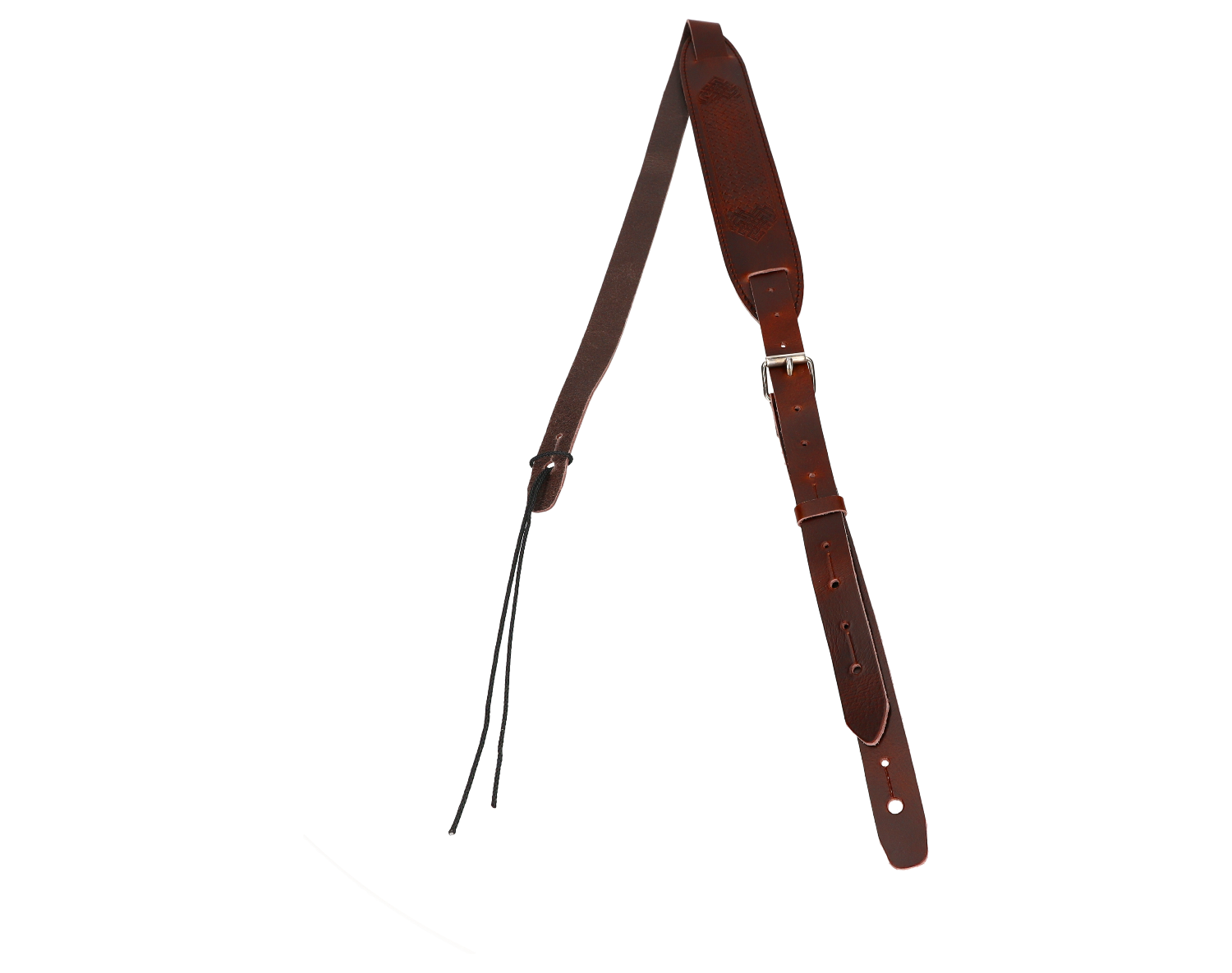 S58 Brown leather, Uke leather strap, EU Handmade, Brown