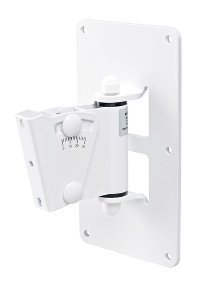 Wallmount using center and d=73mm fixing holes, White