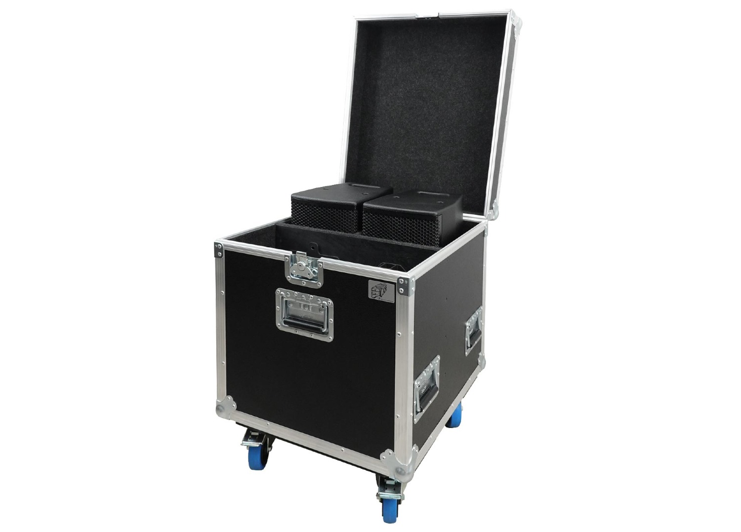 Flightcase for 2x F2 incl. space for accessories