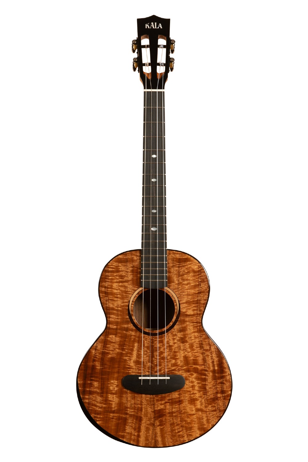 Contour All Solid Gloss Acacia Baritone Ukulele w/ Bag