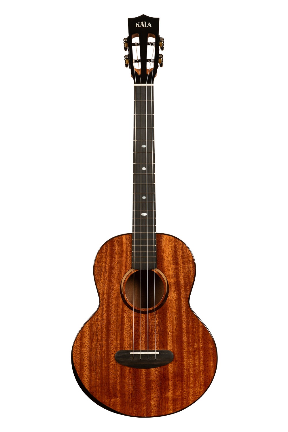 Contour All Solid Gloss Mahogany Baritone Ukulele w/ Bag