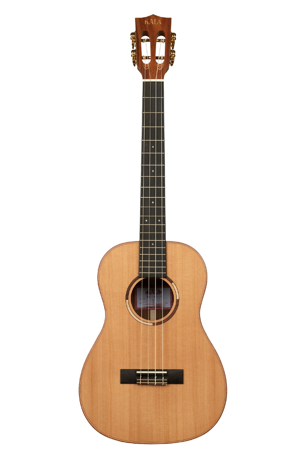Kala All Solid Cedar/ Pau Ferro Baritone Ukulele w/Case
