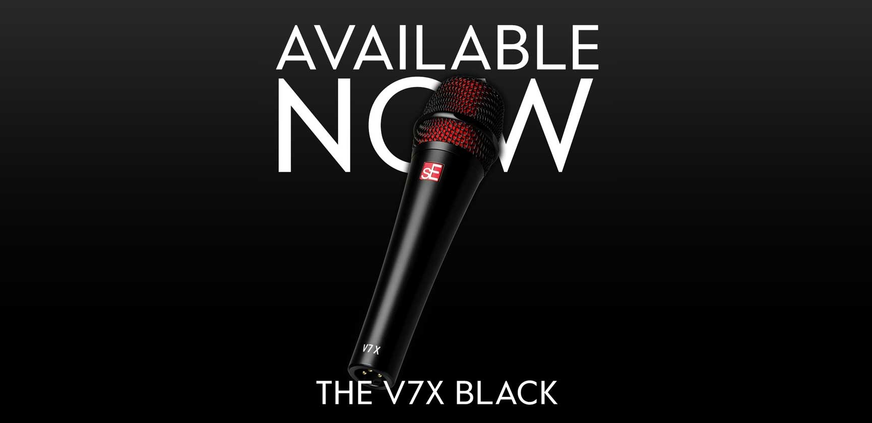 <div>sE Electronics<br><strong>V7 X Black</strong><br>Dynamische instrumentmicrofoon in zwart</div>