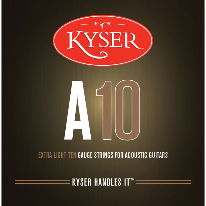 GUITAR STRINGS - acoustic 10s extra light 10 gauge